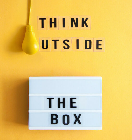 think outside the box